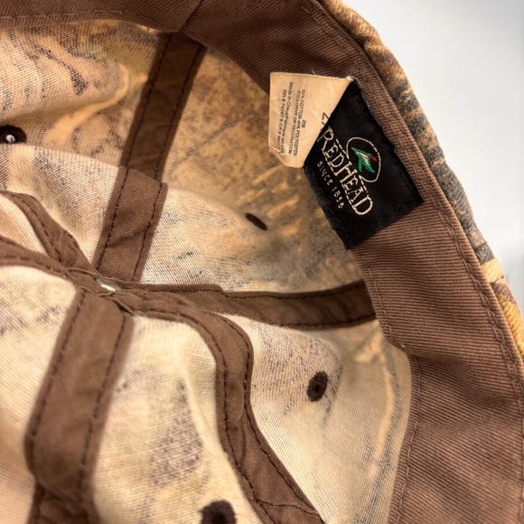 Vintage Bass Pro Shops Fish Hunting Camo Pattern Retro Hat Size 2XL - Picture 7 of 9